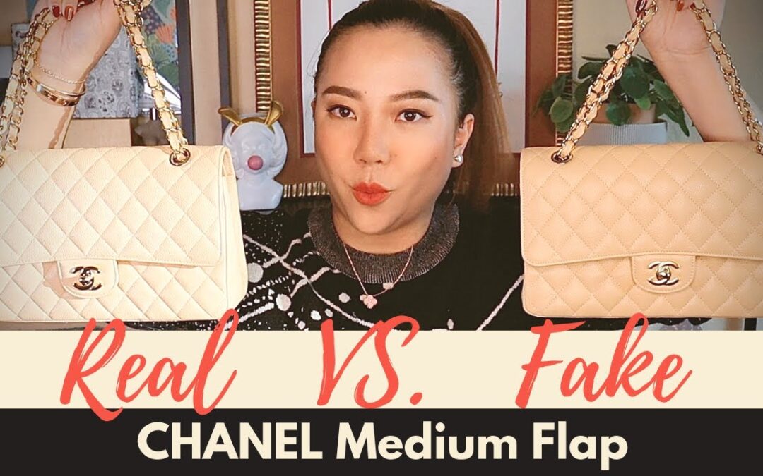[REAL vs. FAKE] Chanel Medium Classic Flap In-Depth Comparison + Zoom In Details