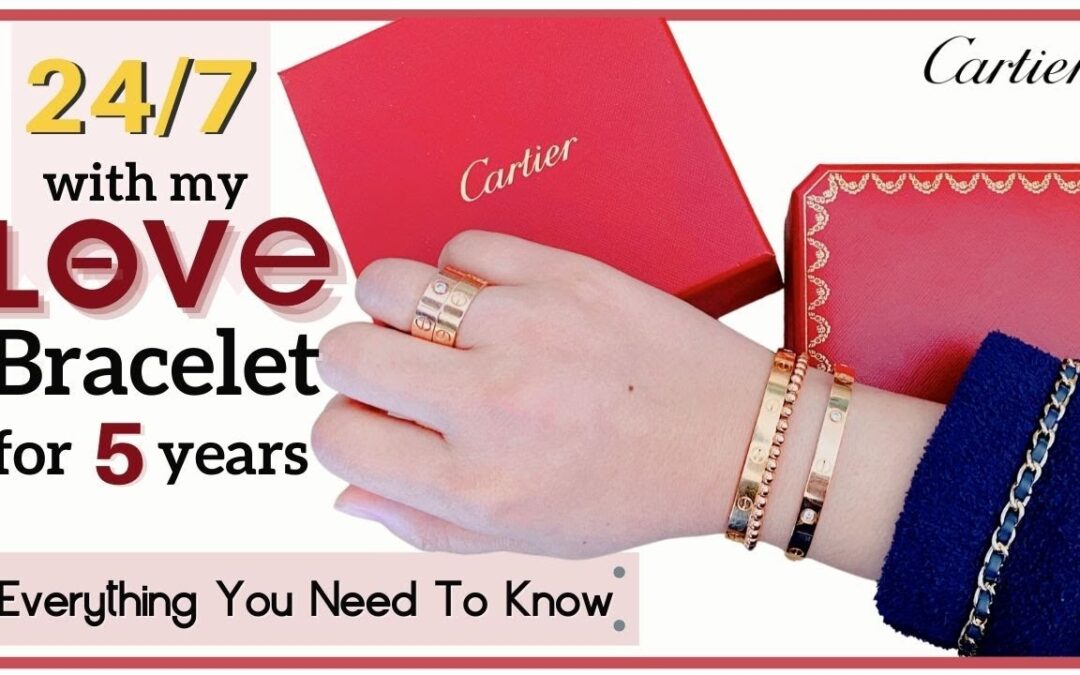 Cartier Love Bracelet 24/7 For 5 Years! How Did It Hold Up? | Long-Term Wear Review