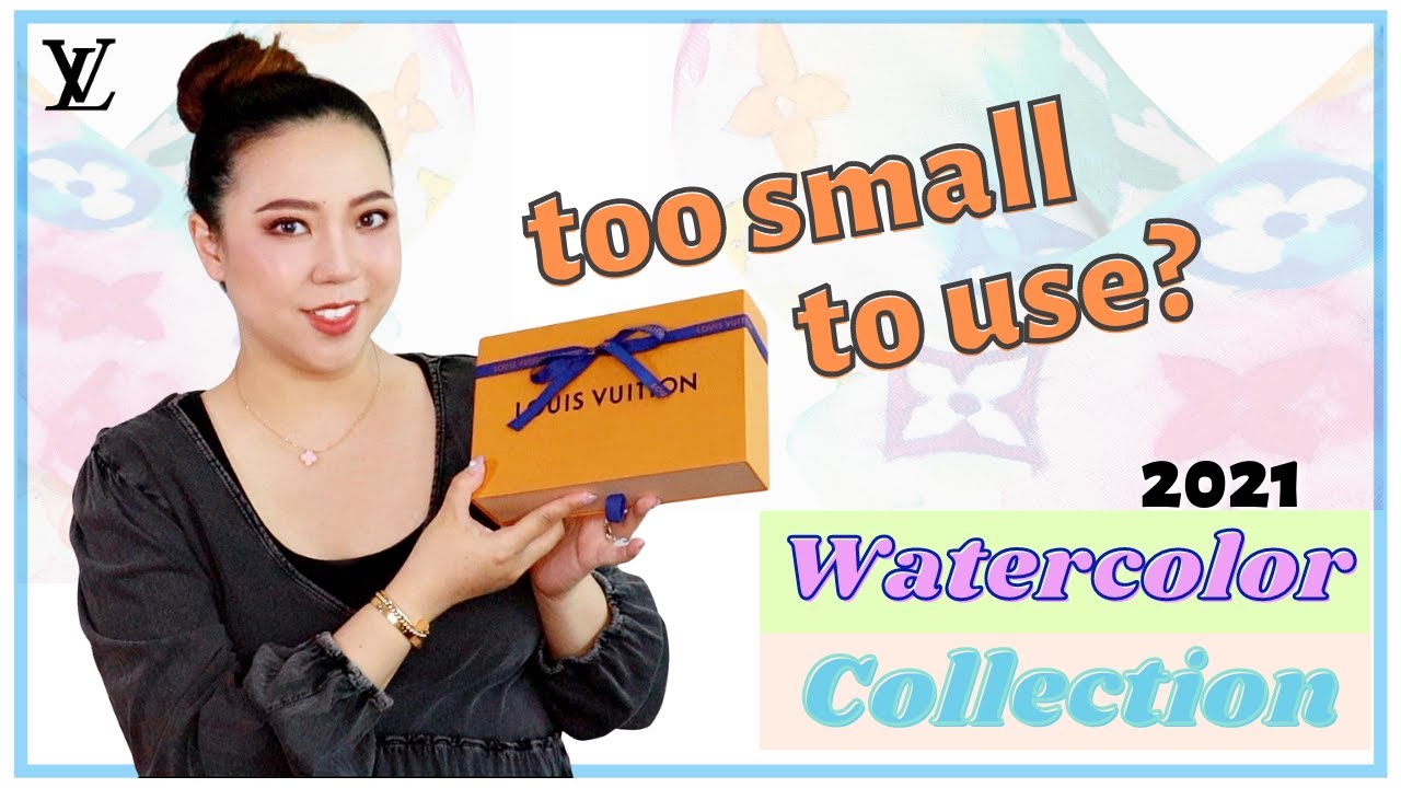 Unboxing Louis Vuitton 2021 Watercolor Collection | What Fits in the Mini Keepall