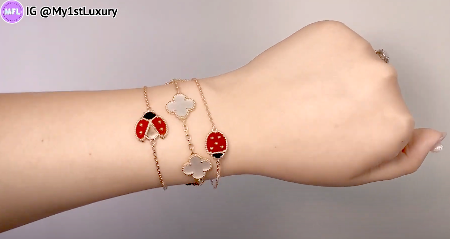 VCA LUCKY SPRING Bracelets 🐞 (Ladybug) vs. VCA VINTAGE ALHAMBRA Bracelet