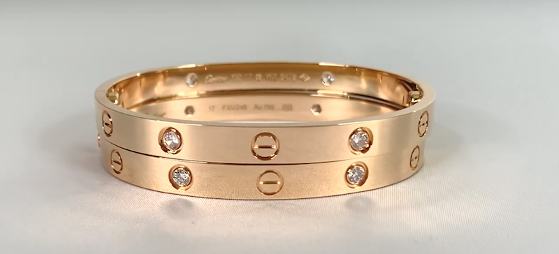 [REAL vs. FAKE] CARTIER LOVE Bracelet SUPER-FAKE Detail Comparison | My First Luxury
