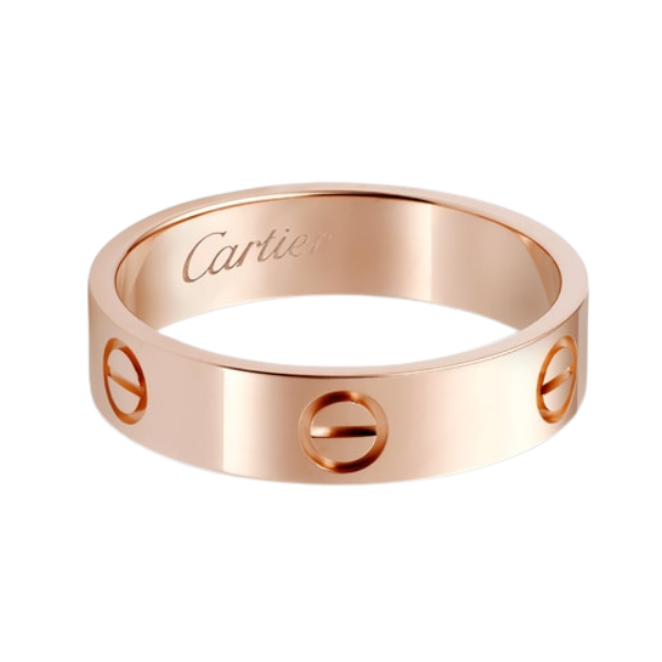 Cartier love ring pink gold my first luxury vivians closet