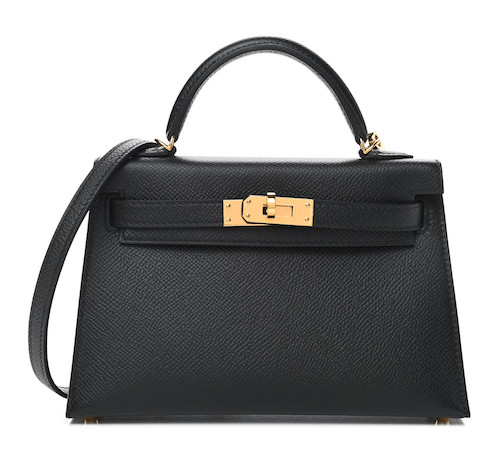 HERMES Epsom Mini Kelly Sellier 20 Black my first luxury best investment bags 2022
