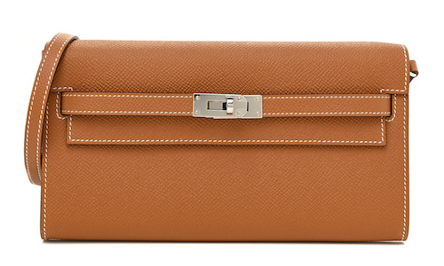 HERMES Epsom Kelly Wallet To Go Gold my first luxury