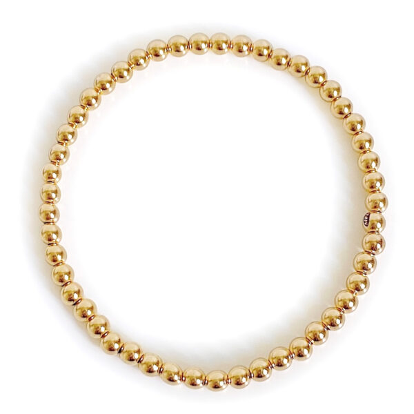 Golden Caviar Bracelet Yellow Gold