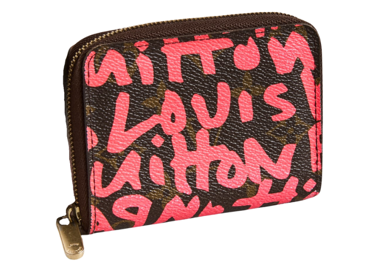 My First Luxury Louis Vuitton Pink Sprouse Zippy Coin Purse